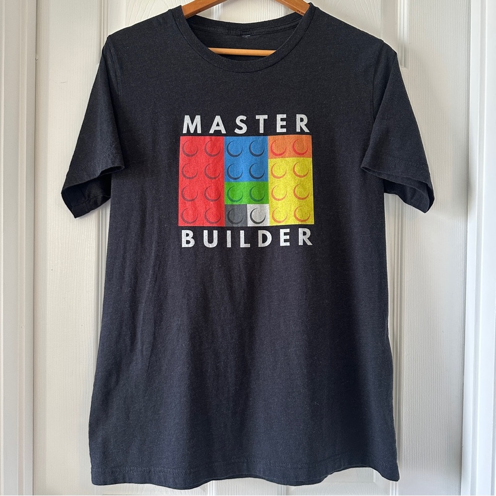 🆕 Master Builder Black T-Shirt